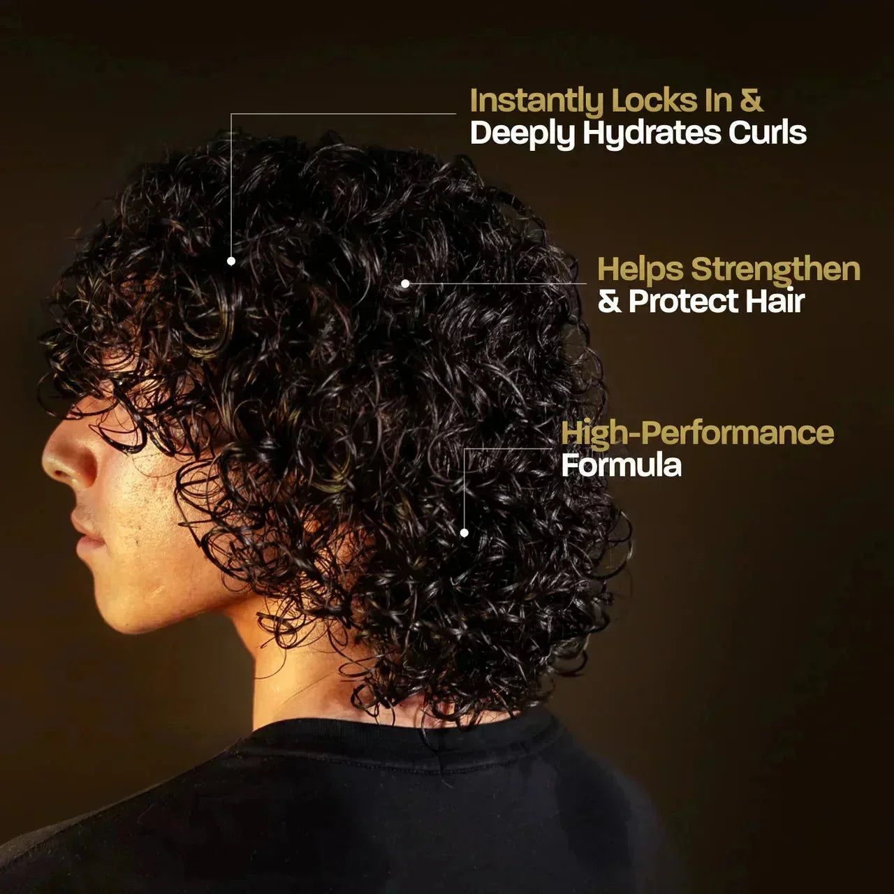 BASED Crema para Rizos - foto lifestyle para hombres Reino Unido