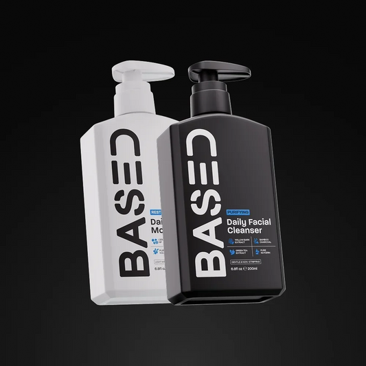 BASED Dúo Skincare Diario - vista principal para hombres Reino Unido