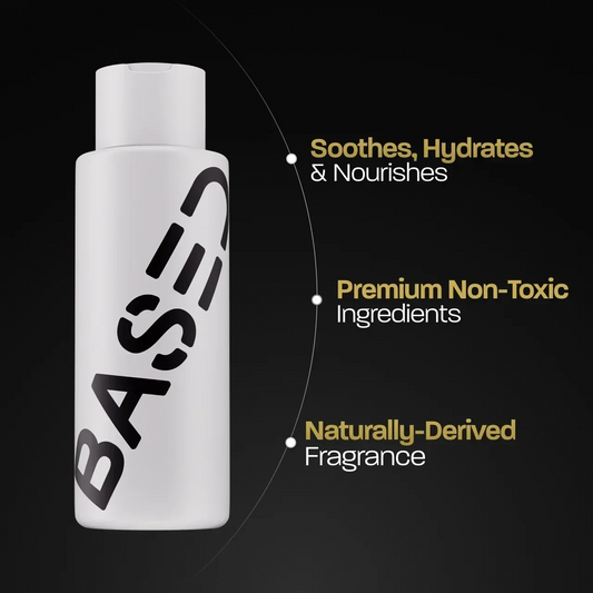 BASED Gel de Ducha - vista lateral para hombres Reino Unido
